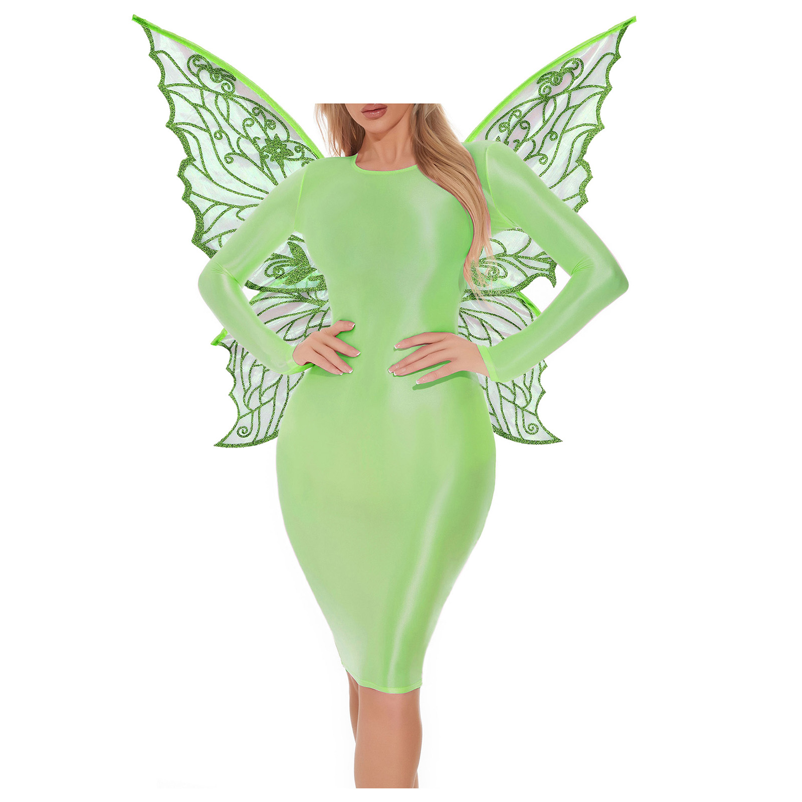 Bodycon Dress Women - Womens Fairy Angel Costume Halloween Cosplay