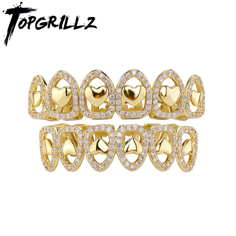 Women'S Fashion Visor - TOPGRILLZ Halloween Jewelry Gold Silver Color