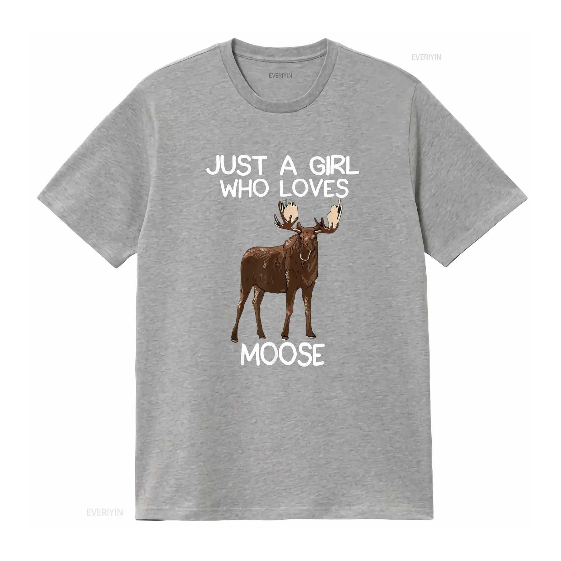Just A Girl Who Loves Moose Fu - огляд і ціна Women Fashion Quotes