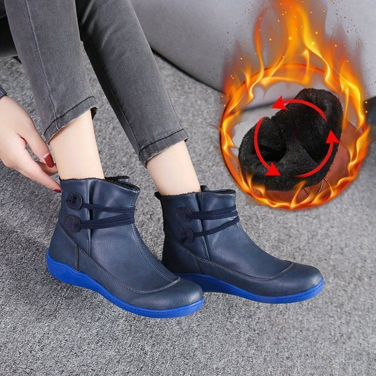 Women Vintage Round Toe PU Lea - огляд і ціна Women'S Fashion Riding Boots