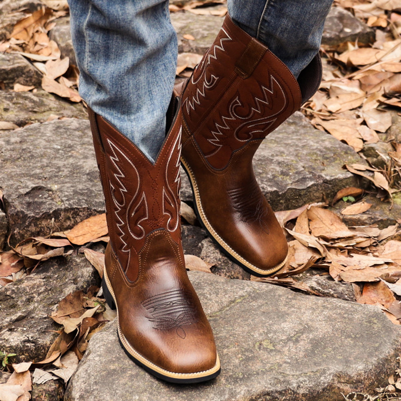 Fashion Men Women Mid-calf Boo - огляд і ціна Women'S Fashion Riding Boots