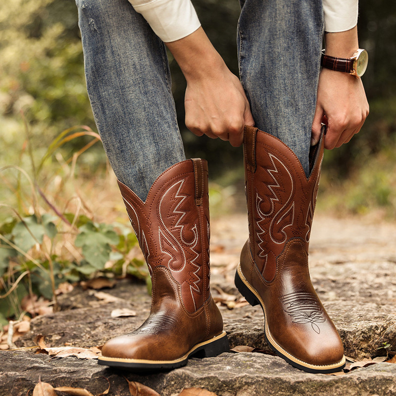 Fashion Men Women Mid-calf Boo - огляд і ціна Women'S Fashion Riding Boots