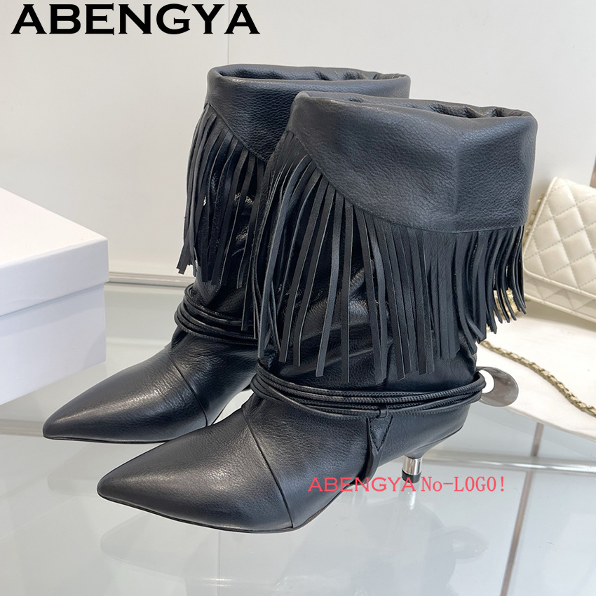 Suede Leather Edge Tassel Desi - огляд і ціна Women Fashion Week 2026