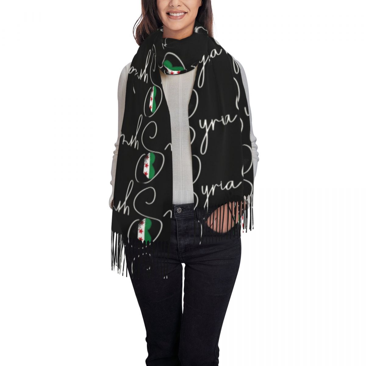 Warm Soft Scarf Winter I Love  - огляд і ціна Women'S Fashion Revolution
