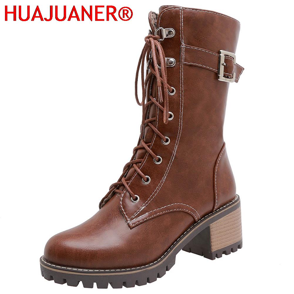 HUAJUANER 2026 Big Size 45 Aut - огляд і ціна Women'S Fashion Riding Boots