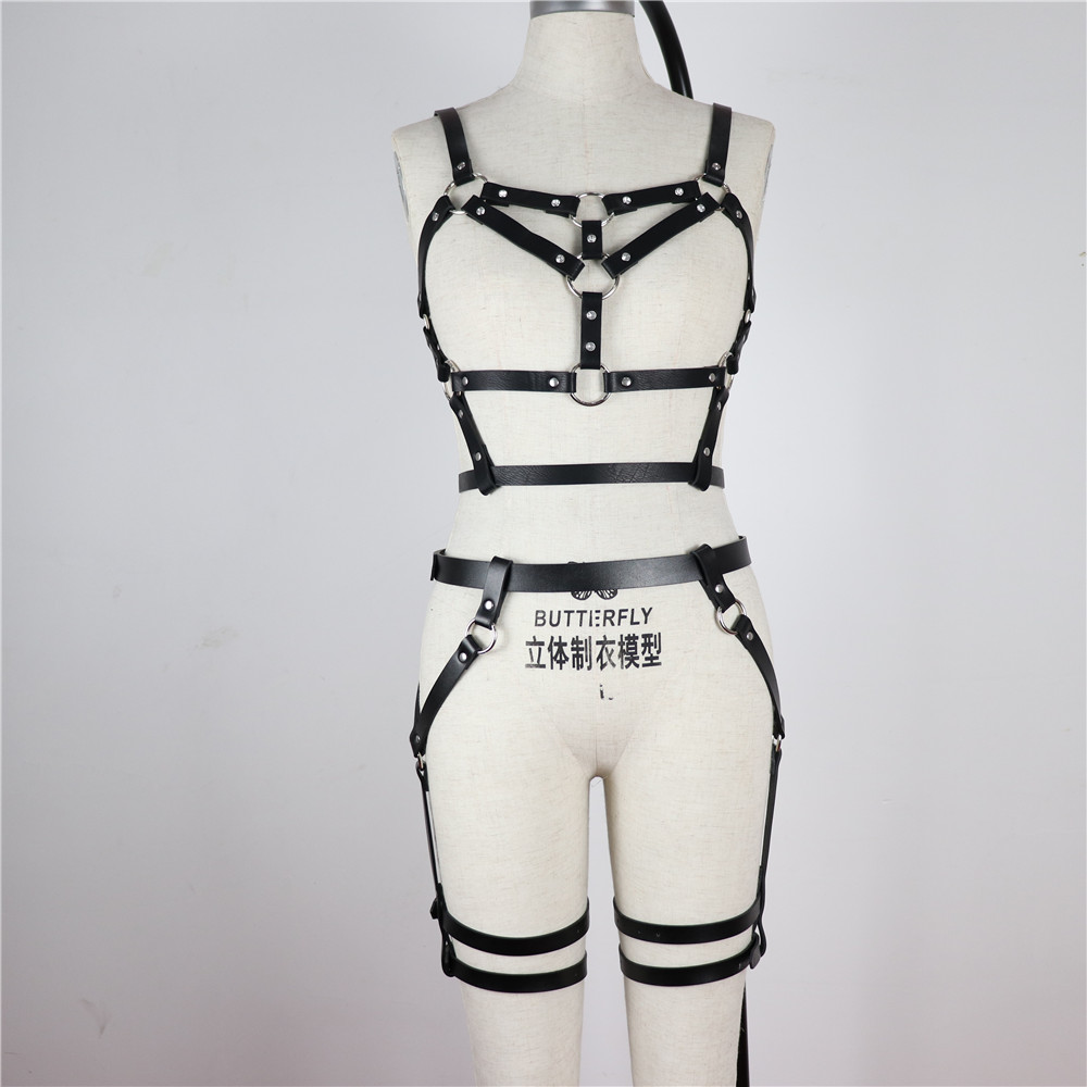  Fashion PU Leather Harness B - огляд і ціна Women'S Fashion Harness