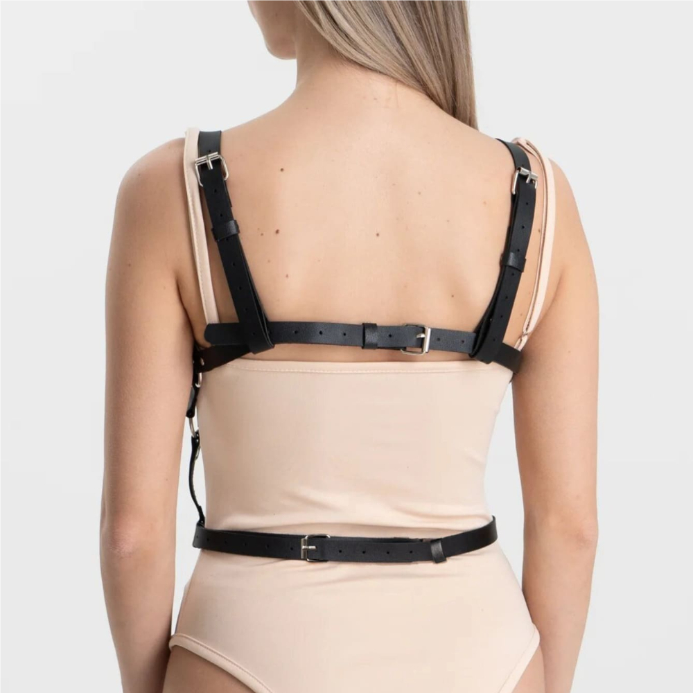  Fashion PU Leather Harness B - огляд і ціна Women'S Fashion Harness