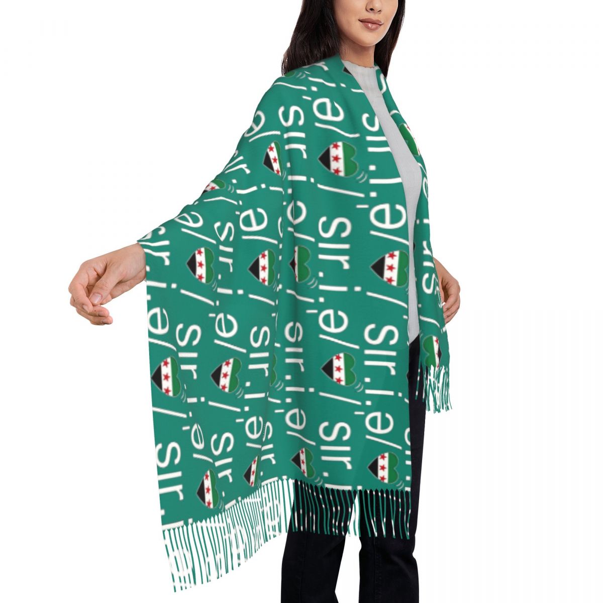 Syrian Revolution Flag Scarf w - огляд і ціна Women'S Fashion Revolution