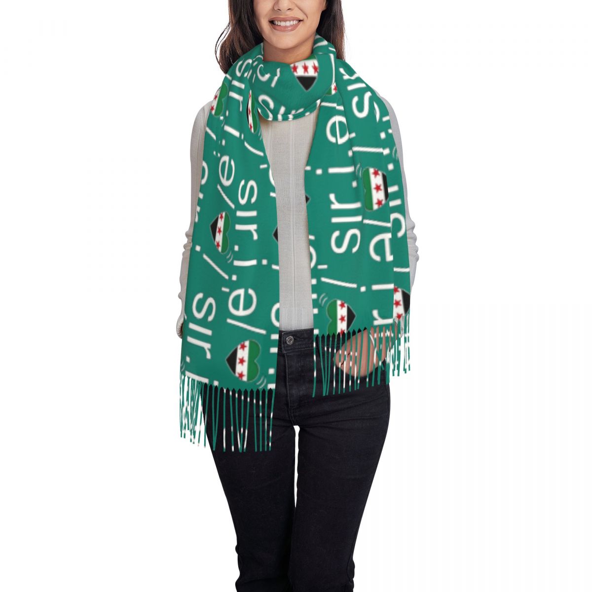 Syrian Revolution Flag Scarf w - огляд і ціна Women'S Fashion Revolution
