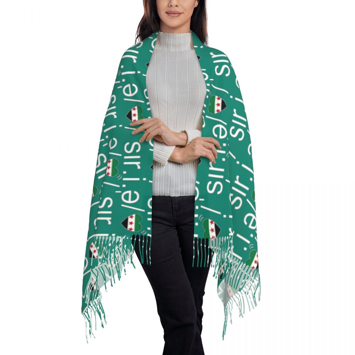 Syrian Revolution Flag Scarf w - огляд і ціна Women'S Fashion Revolution