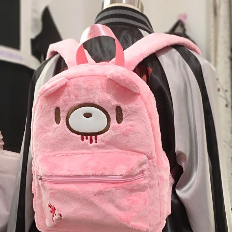 Gloomy Bear Cute Backpack Pink - огляд і ціна Women Fashion Drawing