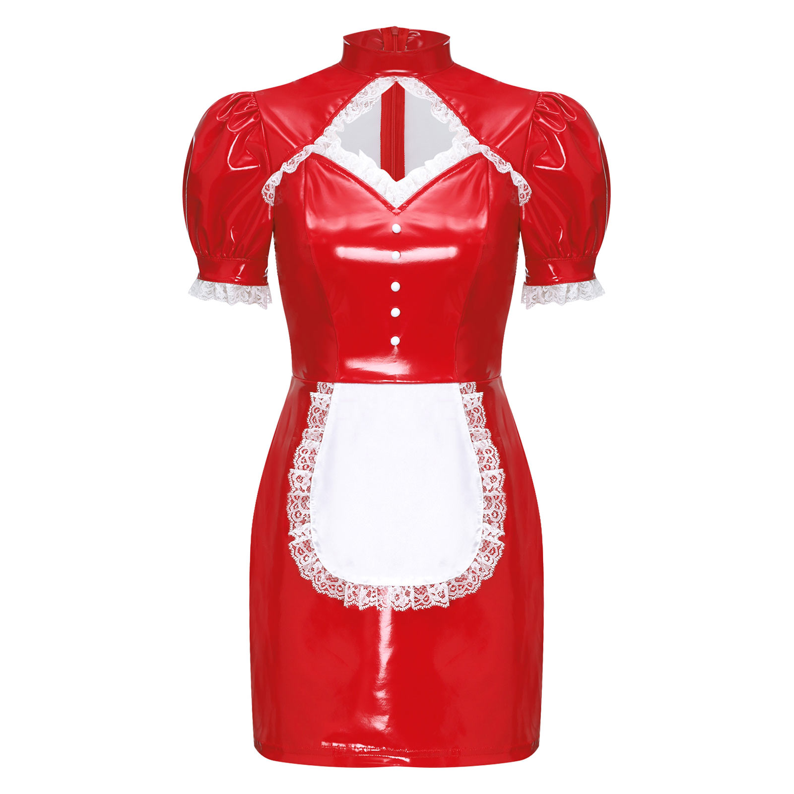 Womens French Maid Costume Pat - огляд і ціна Bodycon Dress Women
