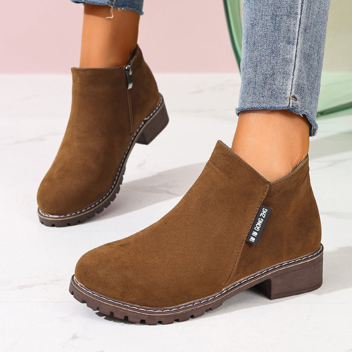 Women Autumn Winter Ankle Boot - огляд і ціна Women'S Fashion Riding Boots