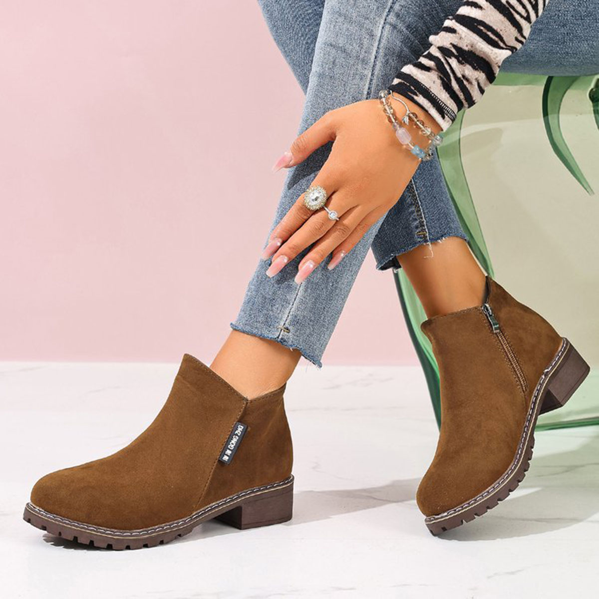Women Autumn Winter Ankle Boot - огляд і ціна Women'S Fashion Riding Boots