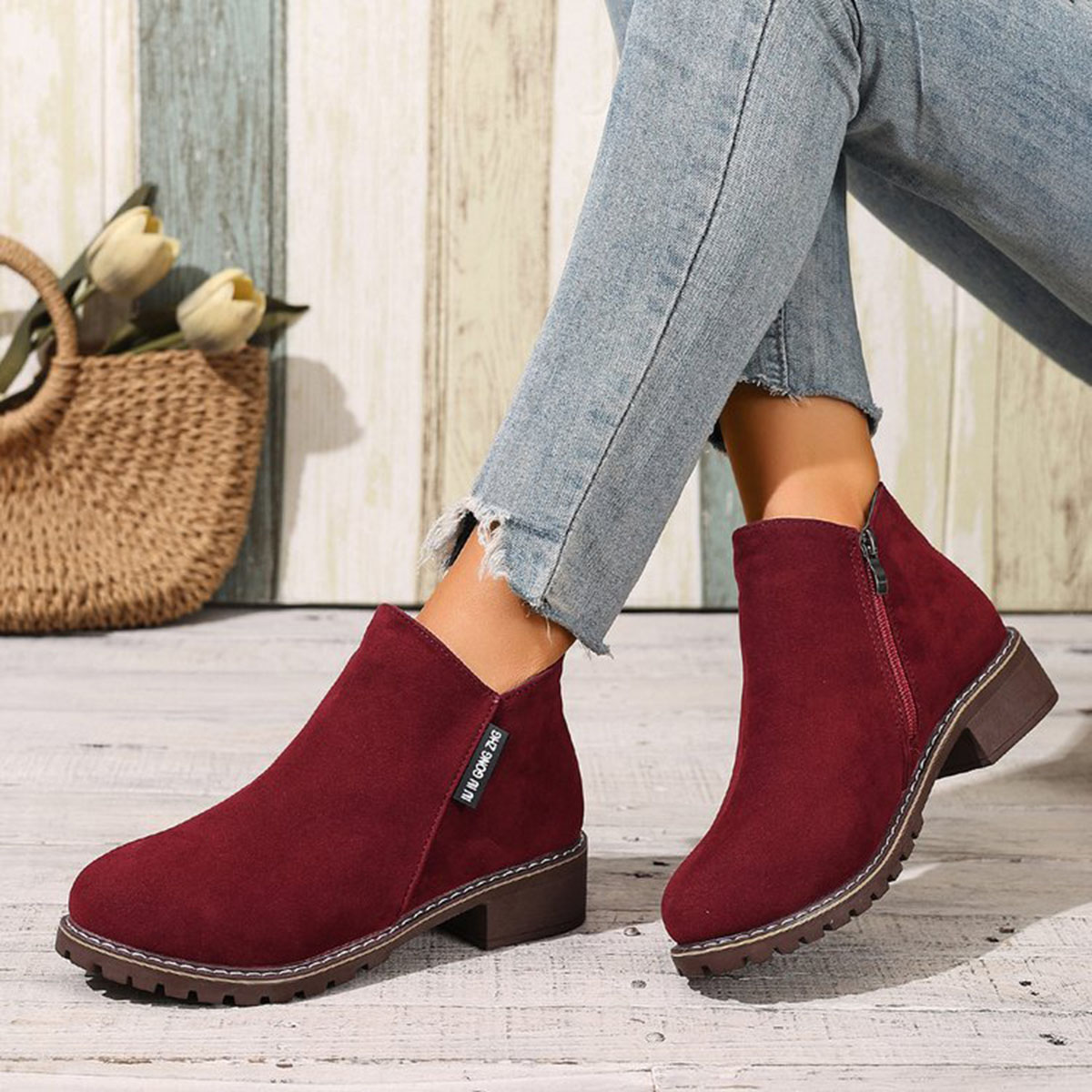 Women Autumn Winter Ankle Boot - огляд і ціна Women'S Fashion Riding Boots