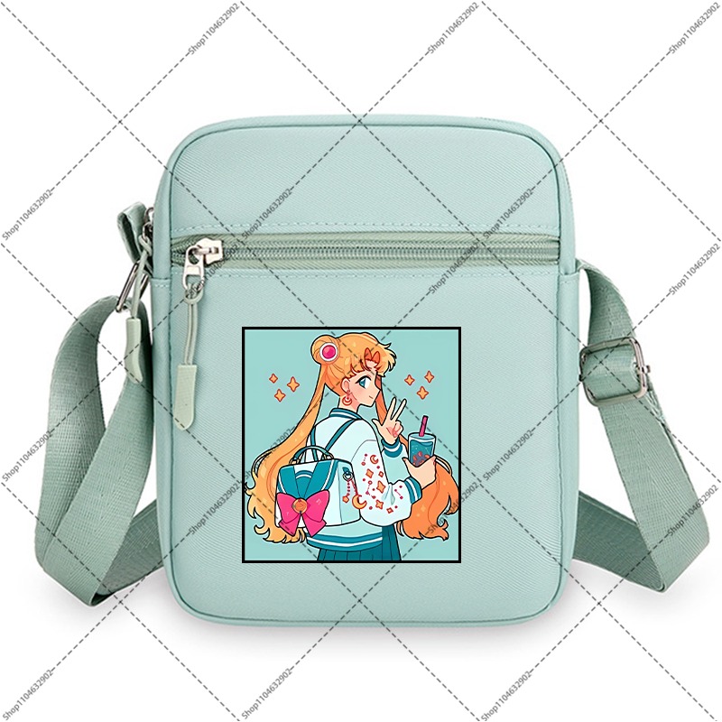 Sailor Moon Shoulder Bag Unise - огляд і ціна Women Fashion Drawing