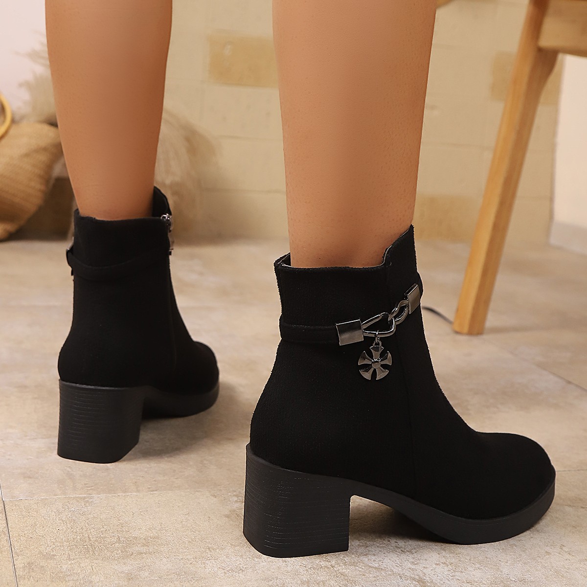 Fashionable New Round Toe Comf - огляд і ціна Women'S Fashion Riding Boots