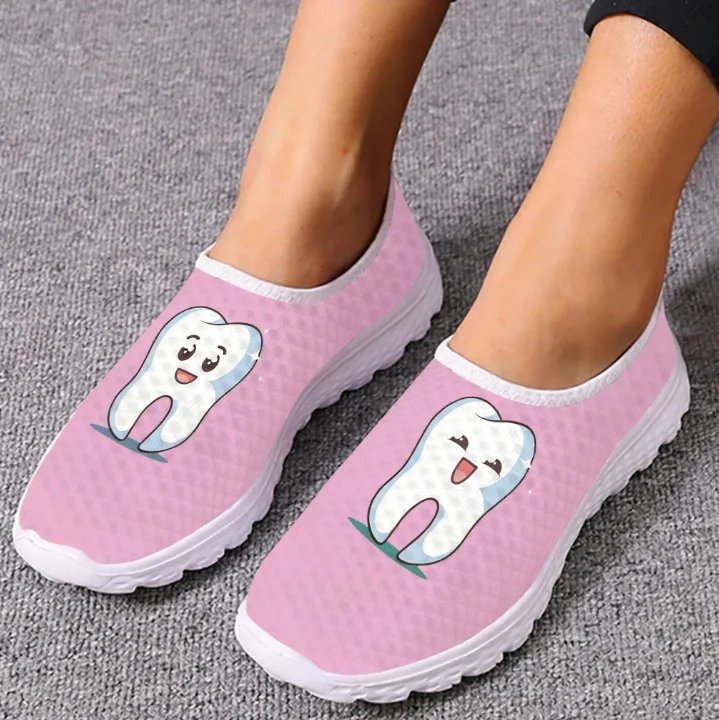 Lovely Cartoon Tooth Pattern M - огляд і ціна Women'S Fashion Tennis Shoes