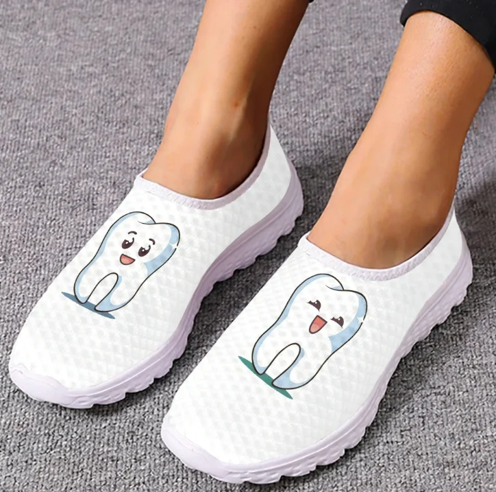 Lovely Cartoon Tooth Pattern M - огляд і ціна Women'S Fashion Tennis Shoes