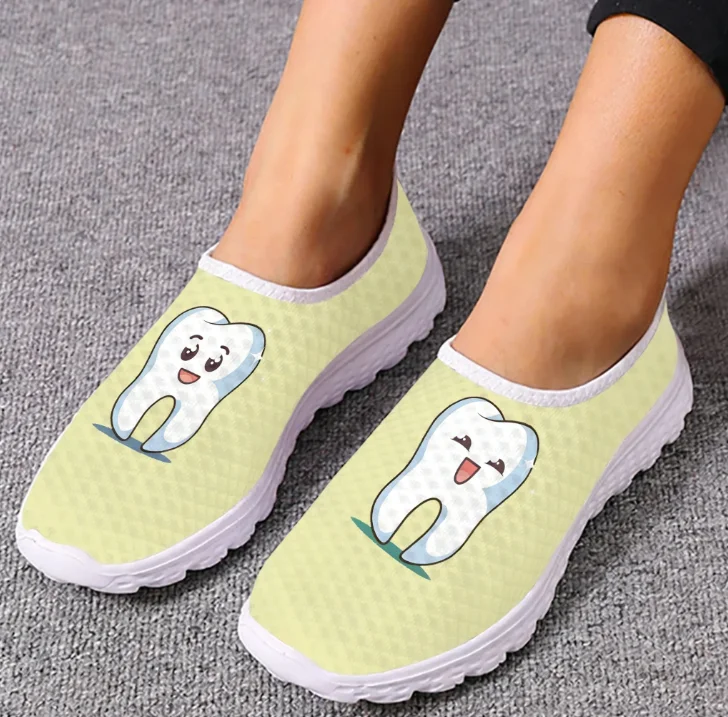 Lovely Cartoon Tooth Pattern M - огляд і ціна Women'S Fashion Tennis Shoes