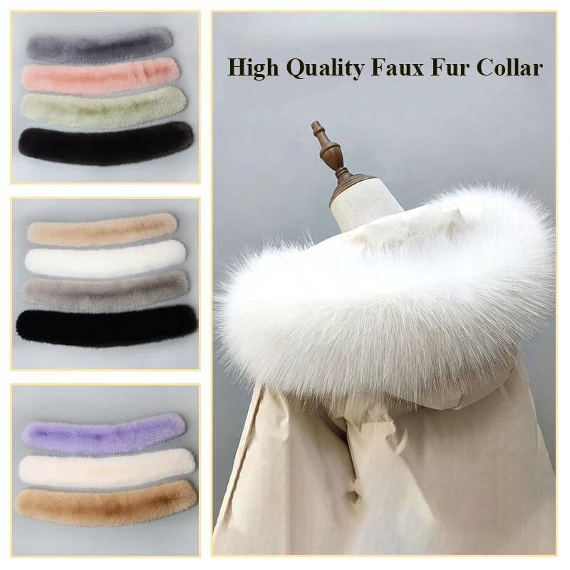 Winter Coat Fur Collar Faux Fu - огляд і ціна Women'S Fashion Essentials