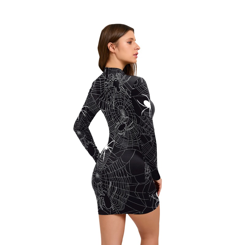 Women's Halloween Spider Web P - огляд і ціна Bodycon Dress Women