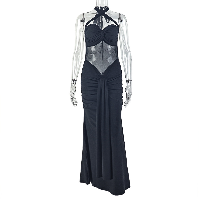 Backless Halter Bodycon Dress  - огляд і ціна Bodycon Dress Women