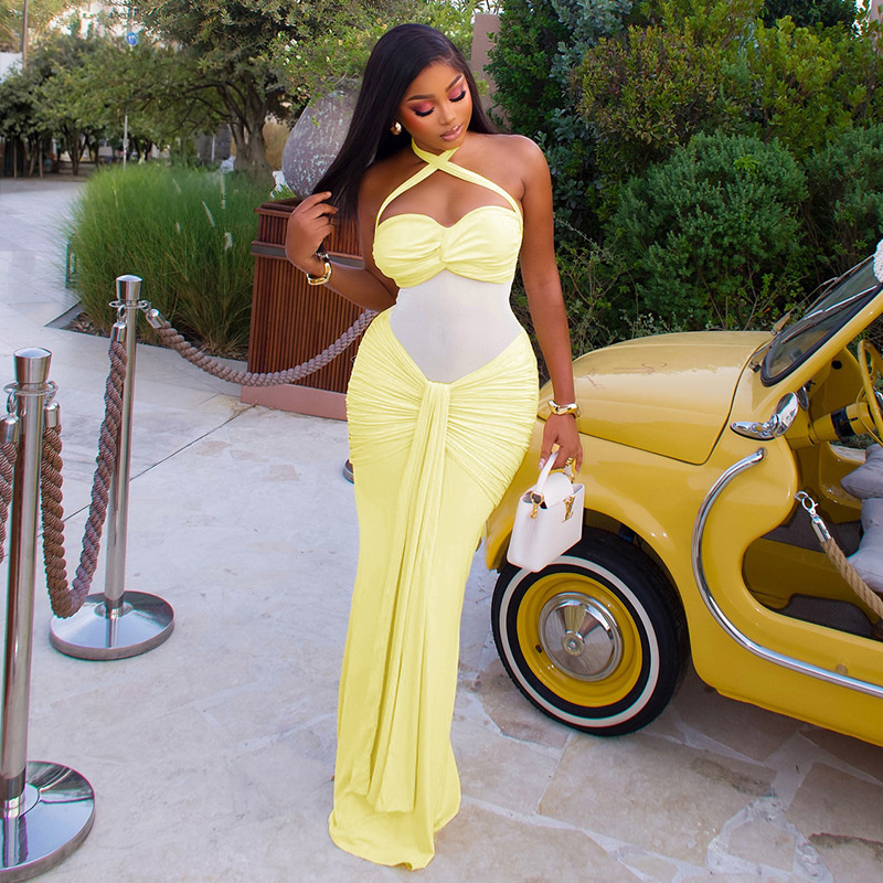 Backless Halter Bodycon Dress  - огляд і ціна Bodycon Dress Women