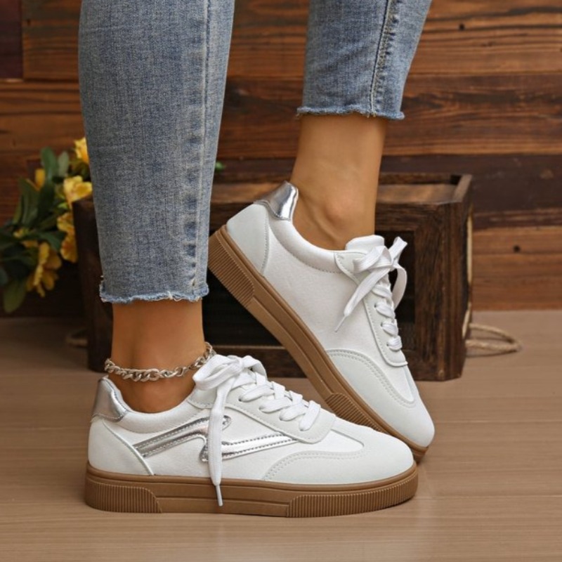 Women Tennis Sneakers Flats La - огляд і ціна Women'S Fashion Tennis Shoes