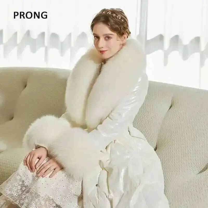 100% Real Fox Fur Collar Winte - огляд і ціна Women'S Fashion Essentials