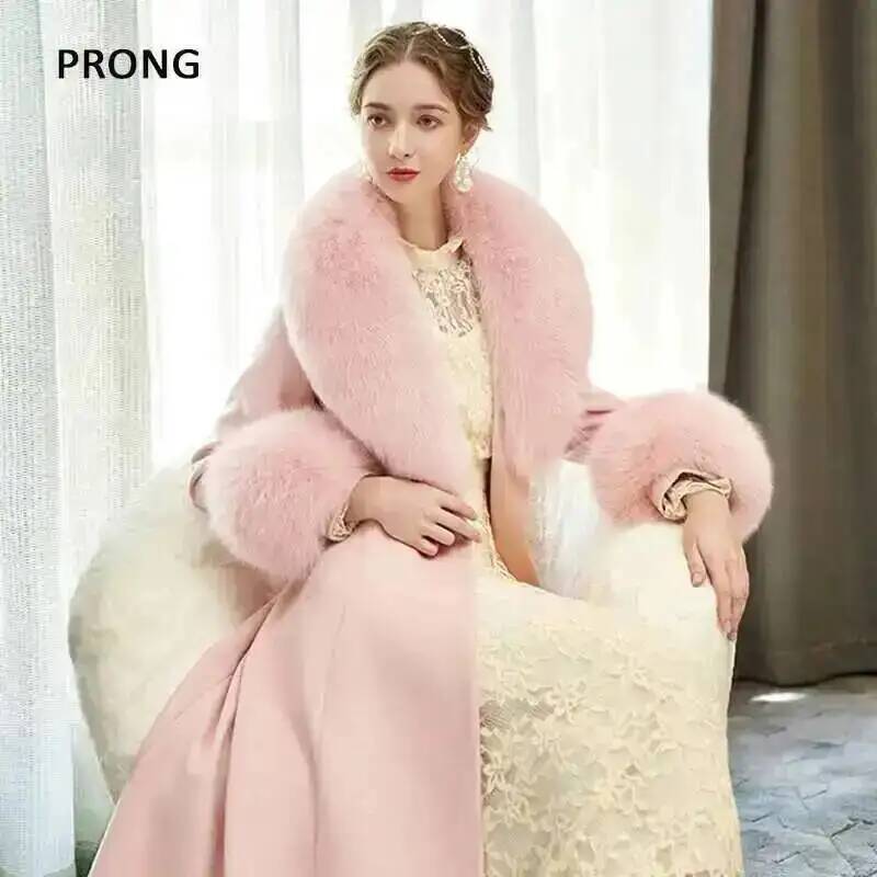 100% Real Fox Fur Collar Winte - огляд і ціна Women'S Fashion Essentials