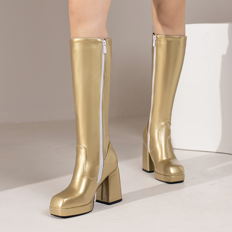 Green Winter Women Platform Kn - огляд і ціна Women'S Fashion Riding Boots