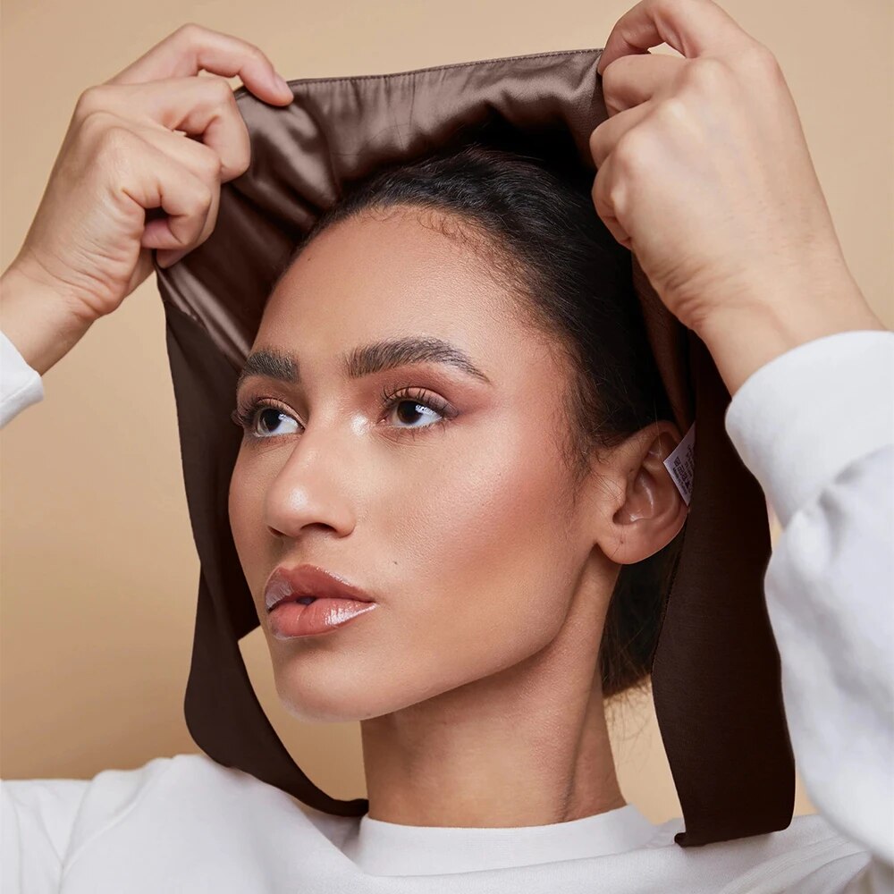Modal Satin Hijab Cap Islam Un - огляд і ціна Women'S Fashion Visor